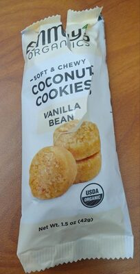 Vanilla Bean Original Coconut Cookies, Vanilla Bean