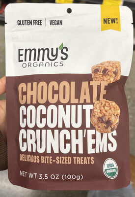 Double Chocolate Coconut Crunchies, Double Chocolate