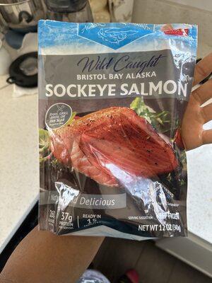 Wild Caught Bristol Bay Alaska Rockeye Salmon, Wild Caught Bristol Bay Alaska
