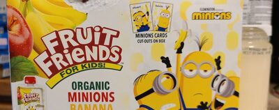 Organic Minions Banana For Kids! Applesauce, Banana