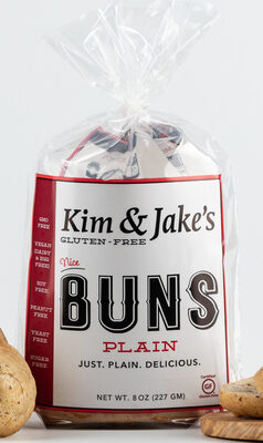 Ciabatta Style Gluten-Free Plain Buns, Ciabatta Style