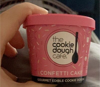 Confetti Cake Gourmet Edible Cookie Dough, Confetti Cake