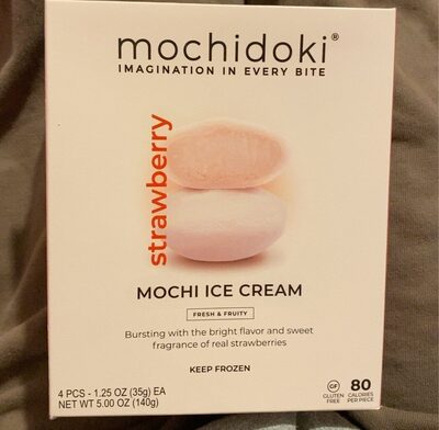 Strawberry Mochi Ice Cream, Strawberry