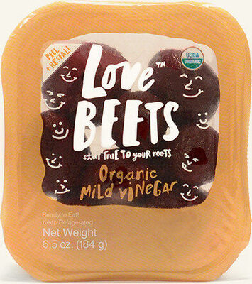 Organic Classic Vinegar Marinated Baby Beets, Organic Classic Vinegar
