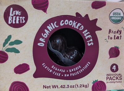 Organic Cooked Beets