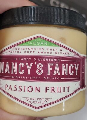Passion Fruit Dairy-Free Gelato, Passion Fruit