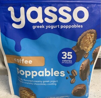 Coffee Greek Yogurt Poppables, Coffee