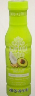 Avo-Keto Avocado, Coconut & Ginger With Mung Bean Protein & Lemon Plant Based Smoothie, Avo-Keto