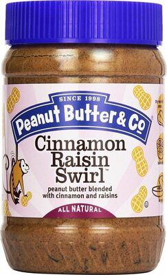 Cinnamon Raisin Swirl Peanut Butter Spread, Cinnamon Raisin Swirl