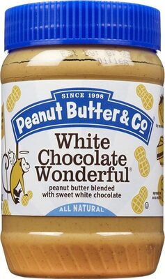 White Chocolatey Wonderful Peanut Butter Spread, White Chocolatey Wonderful