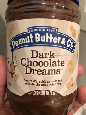 Dark Chocolate Dreams Peanut Butter Blended With Rich Dark Chocolate, Dark Chocolate Dreams