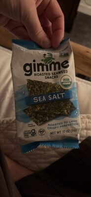 Sea Salt Roasted Seaweed Snacks