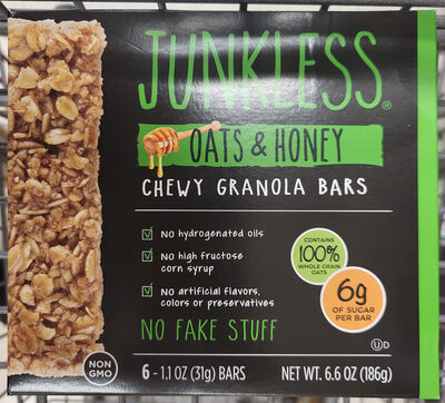 Wildflower Honey Chewy Granola Bars, Wildflower Honey