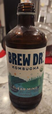 Clear Mind Organic Kombucha, Clear Mind