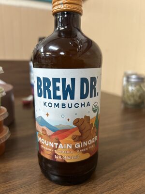 Ginger Turmeric Kombucha, Ginger Turmeric