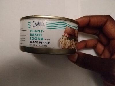 Vegan Toona With Black Pepper, Black Pepper