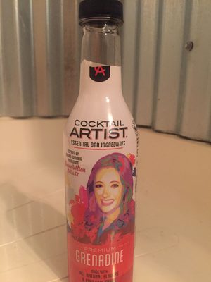 Cocktail Artist Premium Grenadine, 12.6 Fl Oz