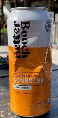 Citrus Sunrise Premium Kombucha, Citrus Sunrise