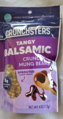 Tangy Balsamic Crunchy Mung Beans, Tangy Balsamic