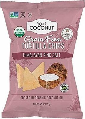 Himalayan Pink Salt Grain Free Tortilla Chips, Himalayan Pink Salt