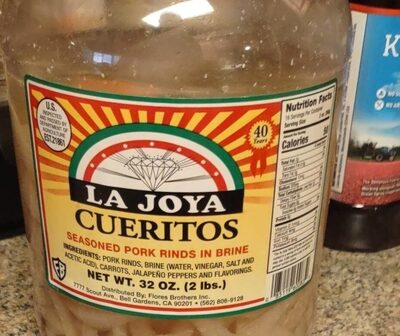 Cueritos Seasoned Pork Rinds In Brine