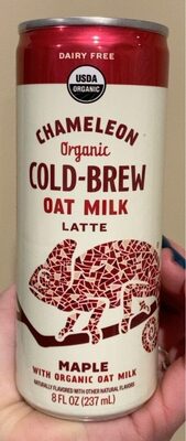 Maple Organic Oat Milk Latte, Maple