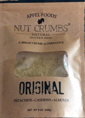 Original Pistachios, Cashews, Almonds Bread Crumb, Original