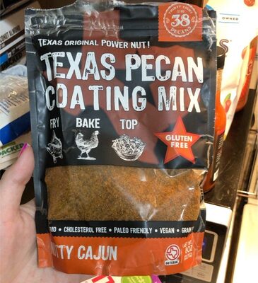 Nutty Cajun Texas Pecan Coating Mix, Nutty Cajun