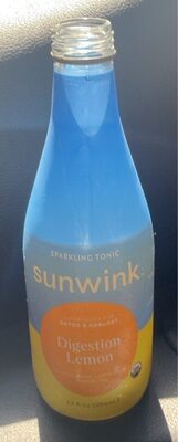 Digestion Lemon Sparkling Tonic, Digestion Lemon