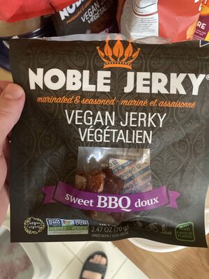 Sweet BBQ Vegan Jerky, Sweet BBQ