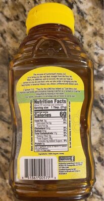 Organic 100% Pure & Raw Unfiltered Honey