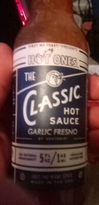 Classic Garlic Fresno Hot Sauce, Classic Garlic Fresno