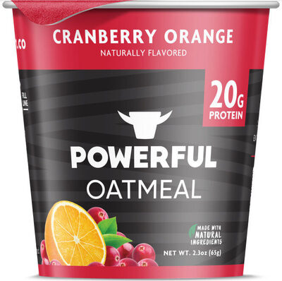 Cranberry Orange Oatmeal, Cranberry Orange