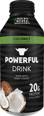 Coconut Flavored Greek Yogurt Drink, Coconut