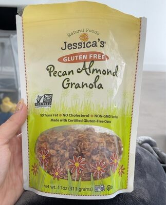 Gluten Free Pecan Almond Granola, Pecan Almond