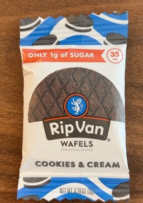 Cookies & Cream Minis Waffels European Snack, Cookies & Cream