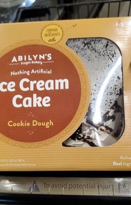 Cookie Dough Ice Cream Cake, Cookie Dough