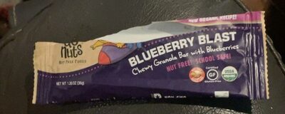 Chewy Granola Bar With Blueberries, Blueberry Blast