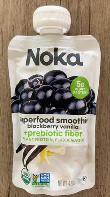 Organic Blackberry/Vanilla Superfood Smoothie, Blackberry/Vanilla