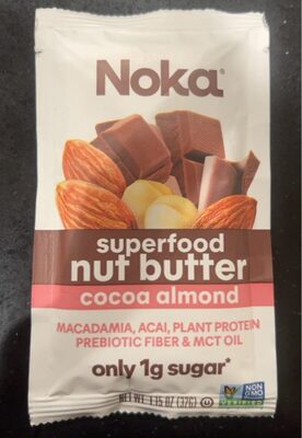 Cocoa Almond Superfood Nut Butter, Cocoa Almond