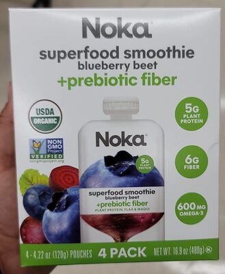 Blueberry/Beet Flavored Smoothies, Blueberry/Beet
