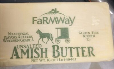 Unsalted Amish Butter, Unsalted