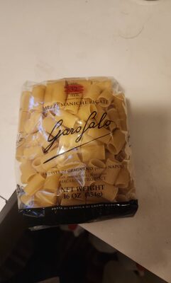 100% Durum Wheat Semolina Macaroni Product, Mezze Maniche Rigate No. 32