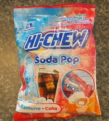 Ramune, Cola Flavored Chewy Candy Soda Pop, Ramune Cola