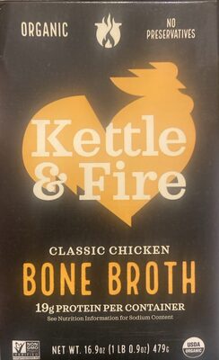 Classic Chicken Organic Bone Broth, Classic Chicken