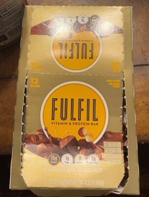 Chocolate Hazelnut Flavor Vitamin & Protein Bars, Chocolate Hazelnut