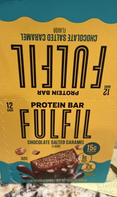 Chocolate Salted Caramel Flavor Vitamin & Protein Bars, Chocolate Salted Caramel