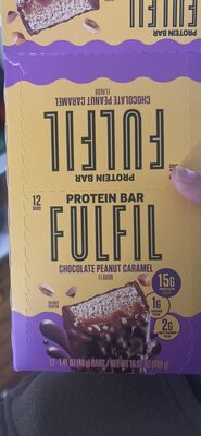 Chocolate Peanut Caramel Flavor Vitamin & Protein Bars, Chocolate Peanut Caramel