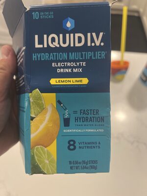 Lemon Lime Electrolyte Drink Mix, Lemon; Lime
