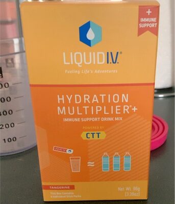 Tangerine Hydration Multiplier + Immune Support Drink Mix, Tangerine